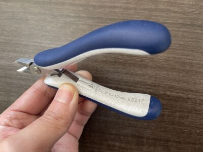 ideal-tek剪线钳ES5247.CR.BG 防静电蓝色手柄剪线钳