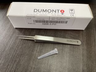 0.05 5号果蝇解剖镊子 0.01mm 显微解剖镊子 Dumont镊子0208