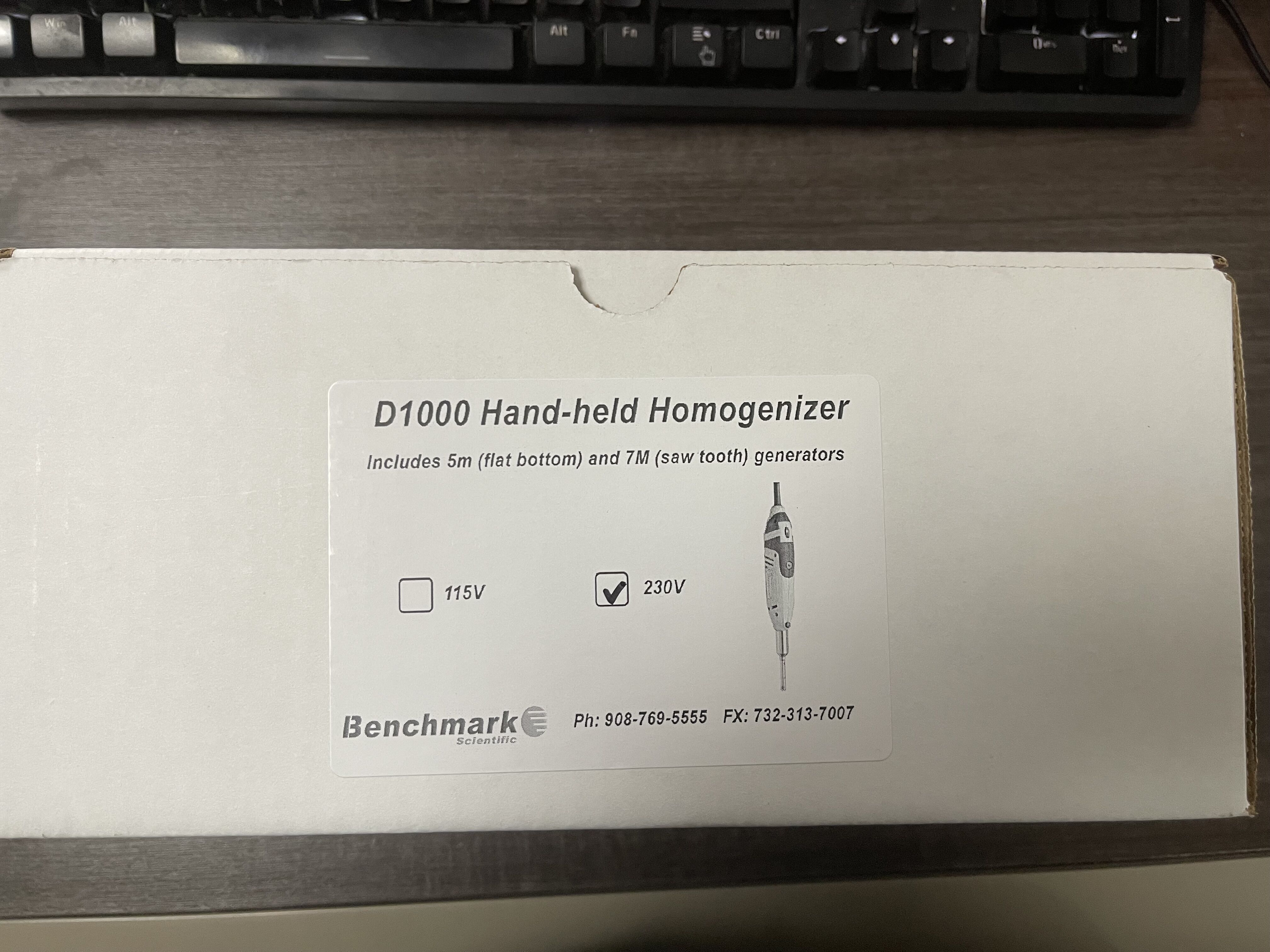 Benchmark手持式均质机D1000-E Hand-Held Homogenizer 匀浆器