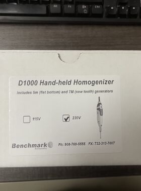 Benchmark手持式均质机D1000-E Hand-Held Homogenizer 匀浆器