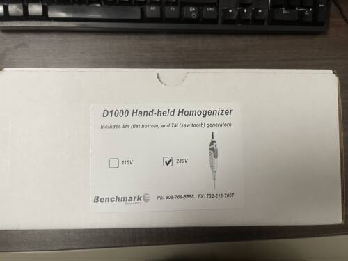 Benchmark手持式均质机D1000-E Hand-Held Homogenizer 匀浆器