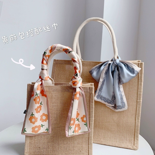 Осенняя тонкая ретро повязка на голову, лента, шейный платок, французский стиль