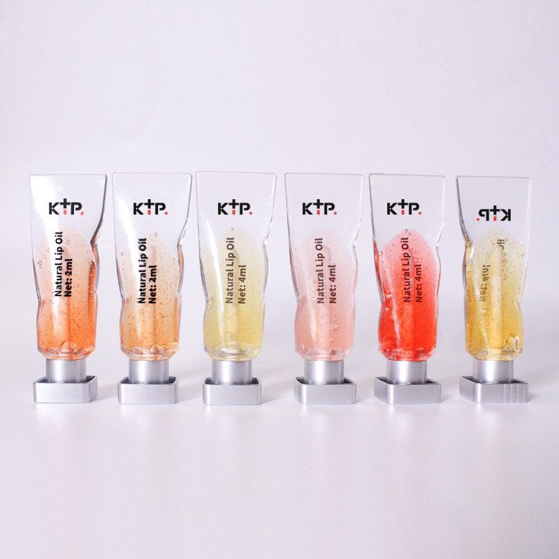 跨境草莓橙子蜜桃西柚蜂蜜唇油女透明玻璃滋润保湿口红叠涂护唇油