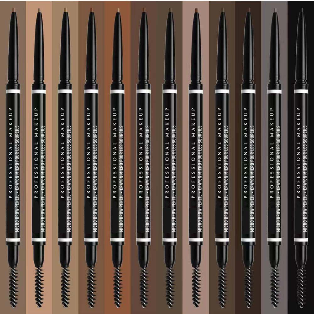 Micro eye brow pencil极细双头眉笔自然持久野生眉眉笔