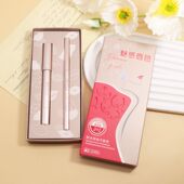 两支装 OMGA口红唇线笔套盒滋润易上色不易脱色口红套盒