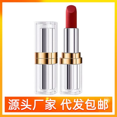 Leezi莉兹小灯管雾感丝绒口红轻薄丝滑显色显白哑光雾面口红批发