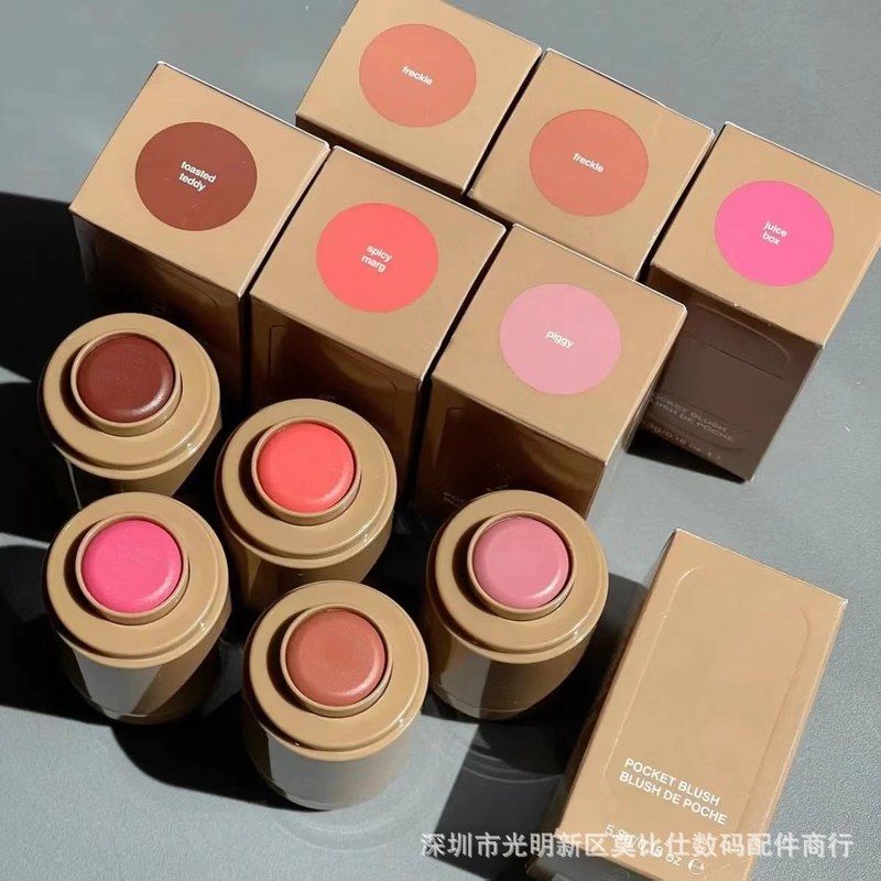 Rhode skin新品腮红棒hailey海莉 piggy/freckle唇颊两用腮红膏