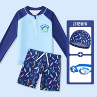 Серфинг -акула [купальник+плавающий блеск]