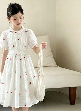 女童夏季连衣裙2026新款初中生漂亮的衣服大童女装超好看薄款夏裙
