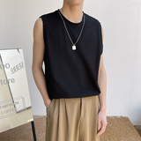 送项链ins轻熟风23夏新宽松纯色潮无袖T恤男背心情侣Q170P38,男装背心/马甲,电商A222(原电商A231), 送项链ins轻熟风23夏新宽松纯色潮无袖T恤男背心情侣Q170P38,男装背心/马甲,电商A222(原电商A231),