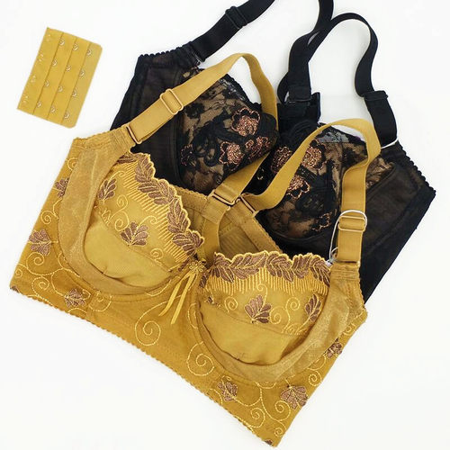 中脉拉卡薄款聚拢收副乳文胸