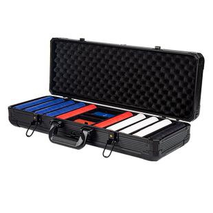 德州扑克陶瓷筹码套装全套poker专业用高端德扑43mm牌币有无面值