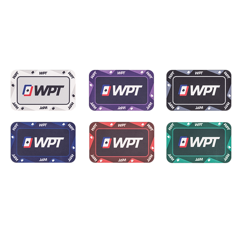 WPT德州扑克陶瓷筹码方形方块码方片筹码币高端专业赛事专用代币