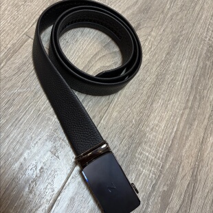 带 自动扣皮带工艺头层牛皮商务休闲腰带男裤 JJ家撤柜男士 春夏季