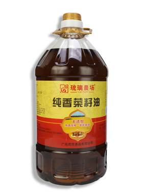 琉璃農场-纯香菜籽油4L