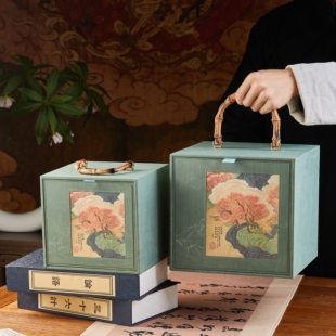 普洱茶包装盒七子饼200g或357g饼一提桶福鼎老白茶礼盒龙珠散茶桶