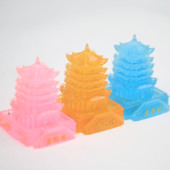 黄鹤楼亮灯模型摆件7.5cm更上一层楼 武汉文创旅游纪念品伴手礼