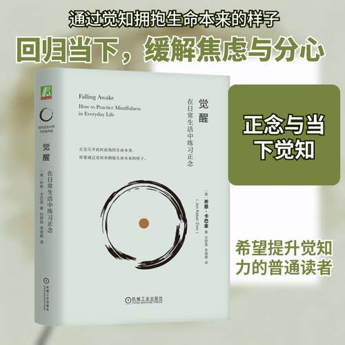 【正版】 觉醒 在日常生活中练习正念 机械工业出版社 美乔恩卡巴金 著 孙舒放李瑞鹏 译