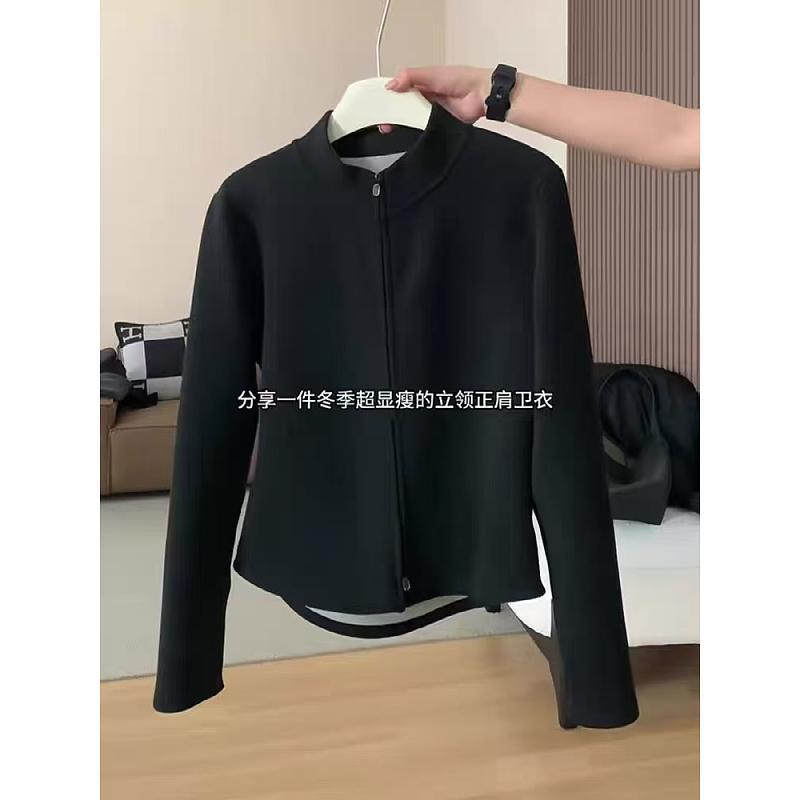 秋冬新款瑜伽服女韩版时尚运动健身石墨烯小蛮腰修身显瘦外套上衣