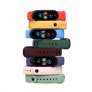 匿名者表带适用小米手环6/7/8/9/10腕带表带4手腕3表带5nfc版手环智能手表替换运动硅胶个性潮男女可爱