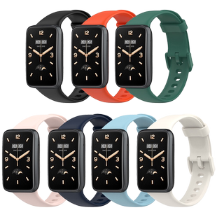 匿名者适用小米手环7pro表带手环7/6/5/4/3腕带NFC版智能运动硅胶个性潮男女三四五代定制替换带手腕带