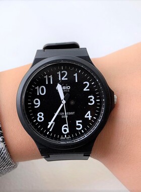 卡西欧学生手表男女复习考试指针静音石英表 情侣送礼表MW-240-1B