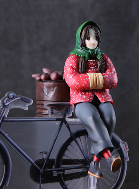 玩悦计划ACTOYS冯宝宝烤红薯手办模型一人之下冬日暖薯村妞摆件