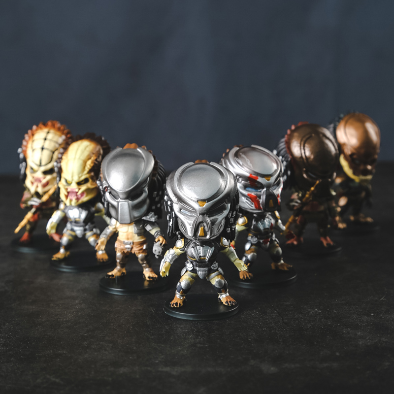 铁血战士q版摆件电影动漫周边小手办模型玩具正版7cm收藏桌面装饰