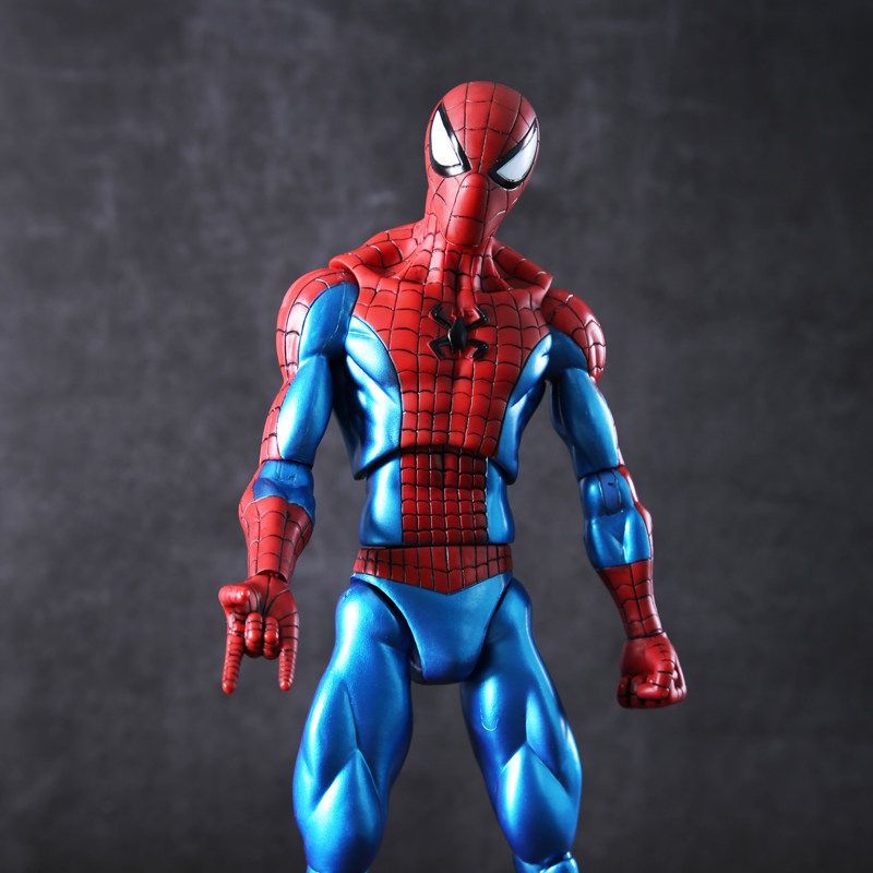 玩悦计划大号关节可动蜘蛛侠漫画版周边人偶玩具32cm儿童节礼物