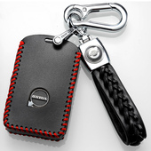 20款 车钥匙套真皮全包XC60新能源专用钥匙包扣壳 VolvoS90混动版