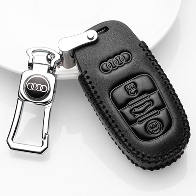 适用于专用2012-2018款奥迪A6L真皮汽车钥匙包老A6一键启动钥匙套