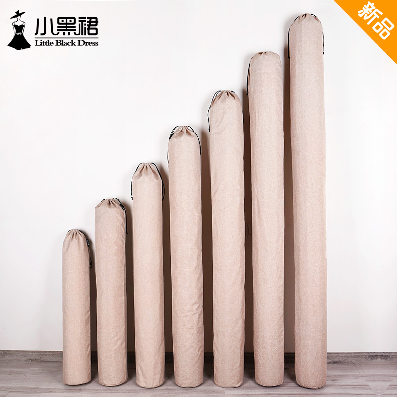 小黑裙凉席地毯收纳袋