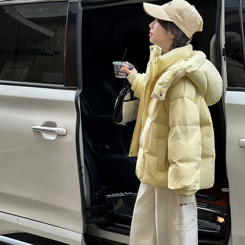 女童羽绒服冬装2025新款爆款洋气大童冬季儿童加厚白鸭绒保暖外套