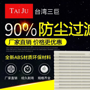 805散热风扇风机百叶窗网罩 804 机柜电柜阻燃通风过滤网组ZL 803