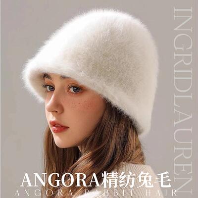 秋冬渔夫帽英国ING盆帽女加厚