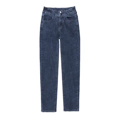 牛仔裤女小直筒宽松显瘦春秋款