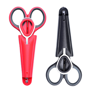 速发钓鱼剪刀钓箱多功能垂钓三合一铅皮小剪刀不锈钢大力马剪