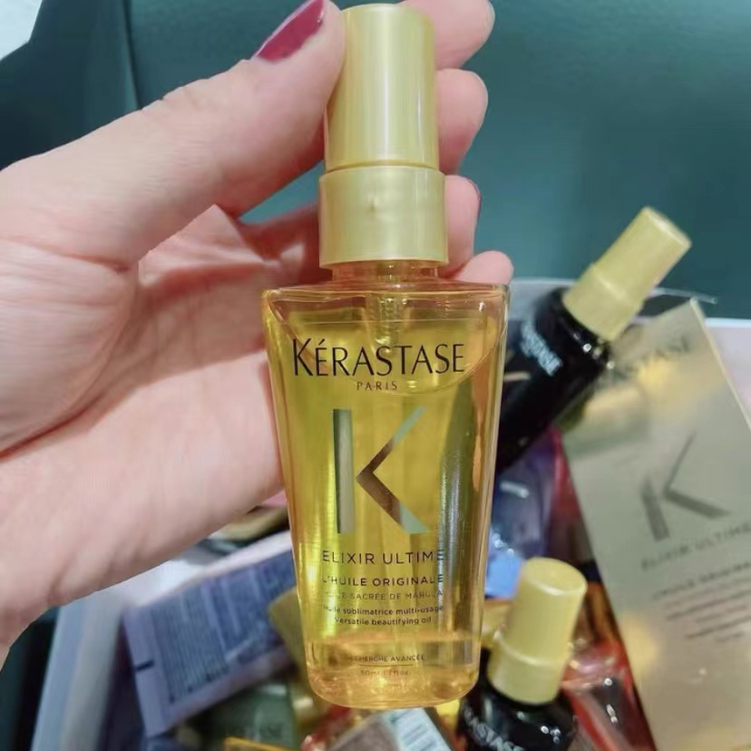 卡诗护发精油蓬松滋润干枯