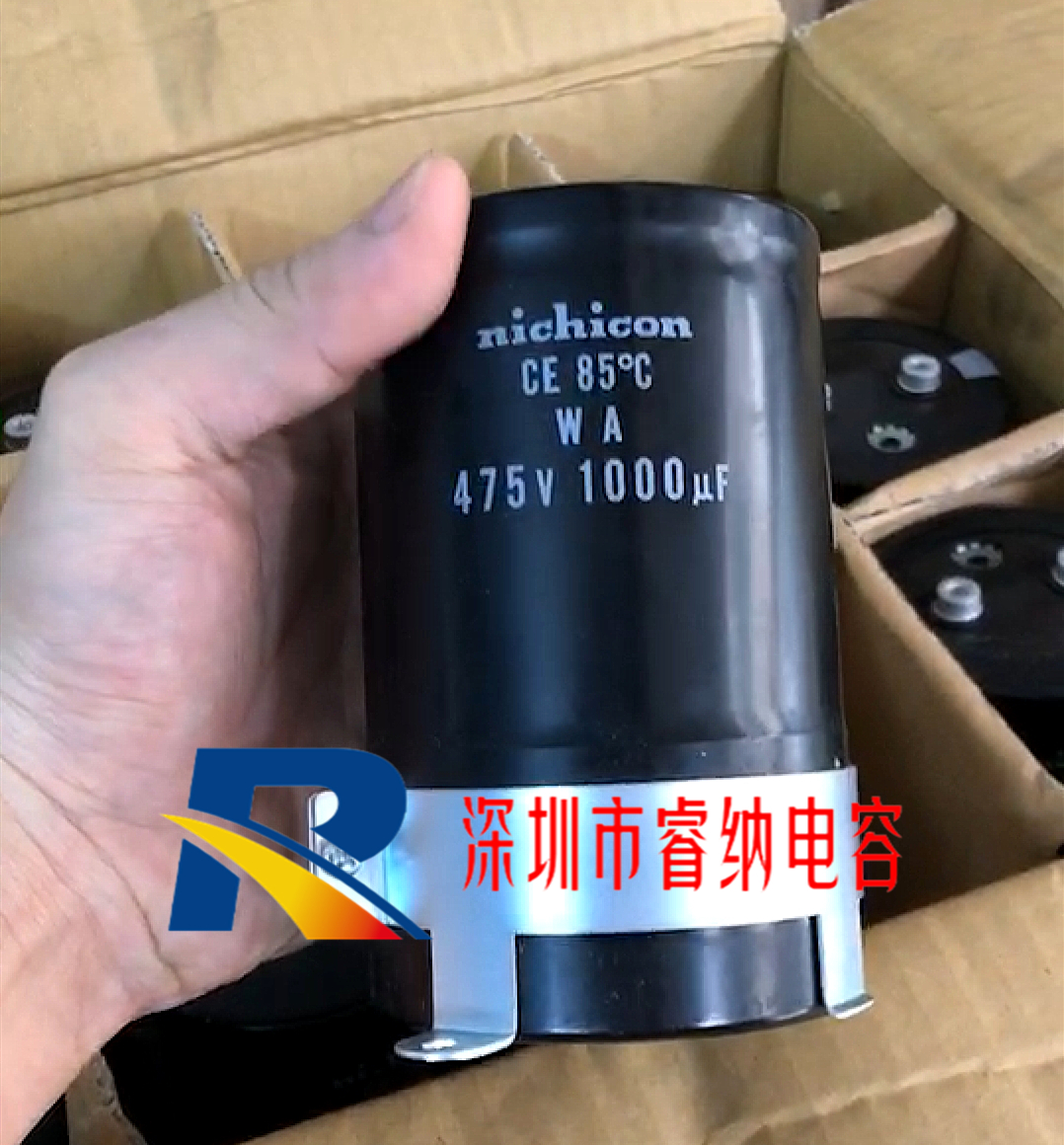 全新475V1000UF尼吉康电容器 1000MFD475VDC磁机储能焊机急充放电