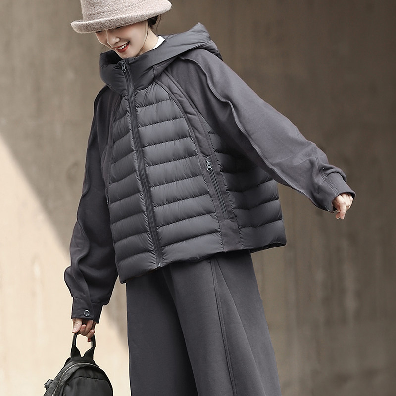 麻意 90白鸭绒 冬装新品文艺复古下摆抽绳保暖羽绒服外套女连帽,女装/女士精品,棉衣/棉服,淘宝优惠券,粉丝福利购,淘宝优惠卷