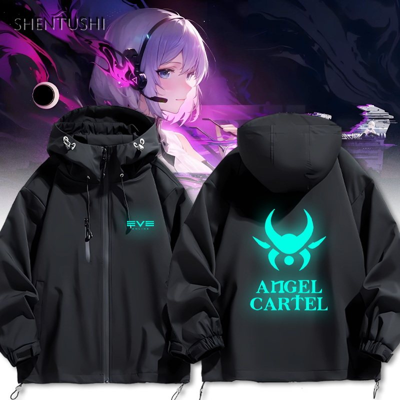 星战前夜晨曦无烬星河EVE游戏周边连帽男女学生青少年冲锋衣外套