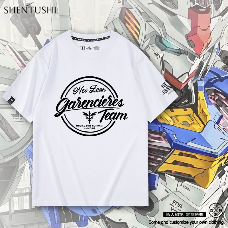 休闲宽松纯棉情侣短袖