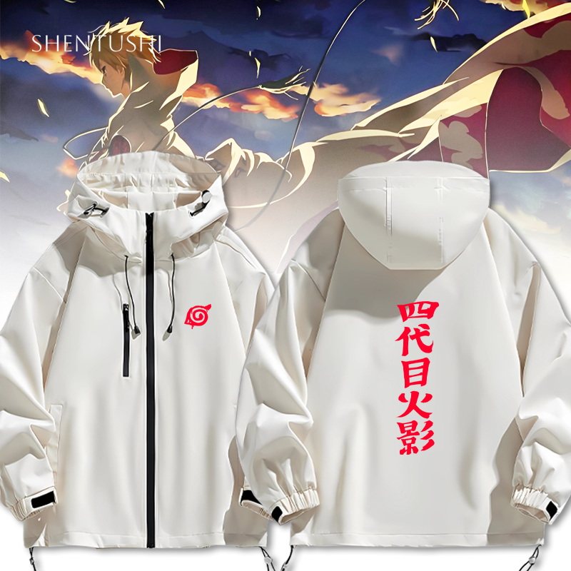 连帽秋冬新款宽松防风冲锋衣