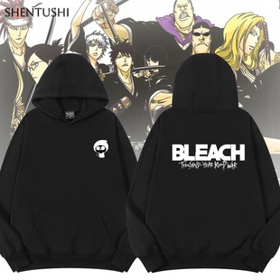 死神BLEACH动漫二次元周边男女连帽卫衣休闲宽松上衣