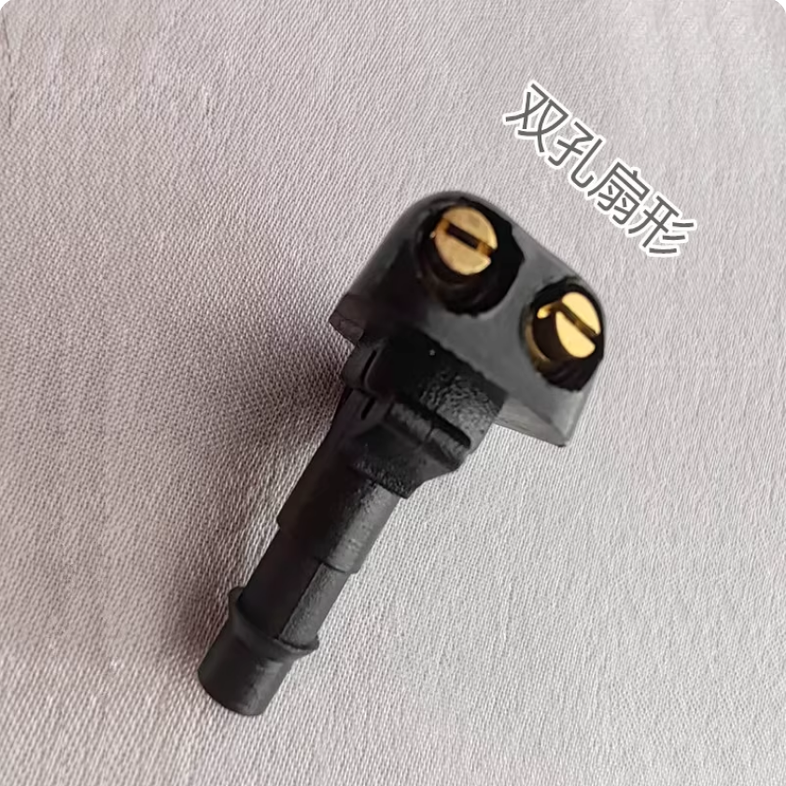 适用三菱翼神/风迪思/三菱EVO10雨刮雨刷喷水嘴/机盖玻璃喷头改装