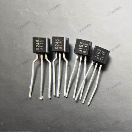 日本原装东芝2SK246BL 2SJ103BL 精密图示仪配对 音频对管