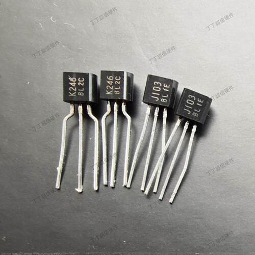 日本原装东芝2SK246BL 2SJ103BL 精密图示仪配对 音频对管