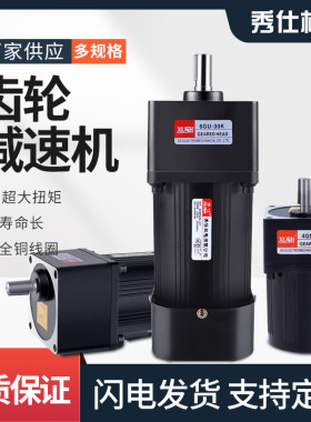 调速电机齿轮减速机秀仕