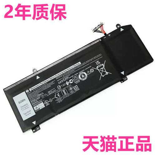 1F22N外星人orion m15R1 m17R2戴尔G5 5590游匣G7 7790 7590笔记本P37E电脑Y9M6F非原装P79P82F电池Alienware