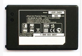 LG GW525 KF900 GD300S KS500 KS660 GT350电池LGIP-340N电池